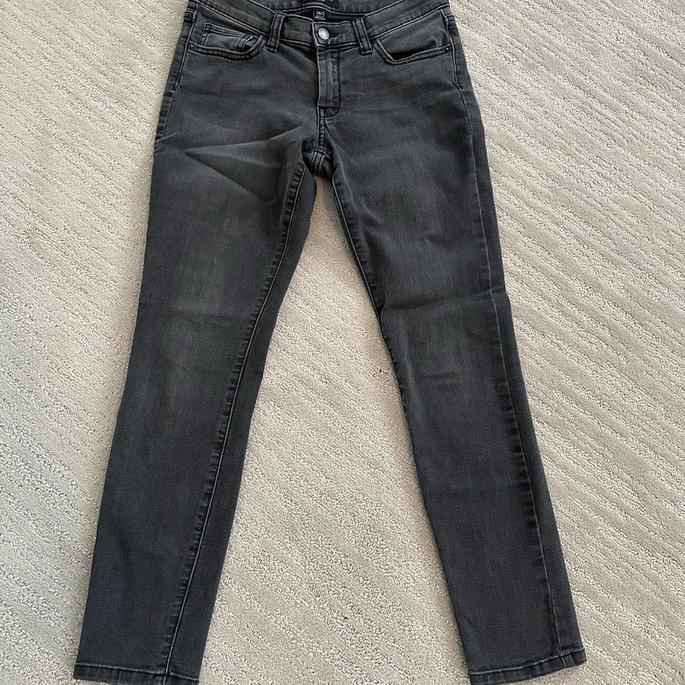 Banana Republic Skinny Jeans Gray size 2/26